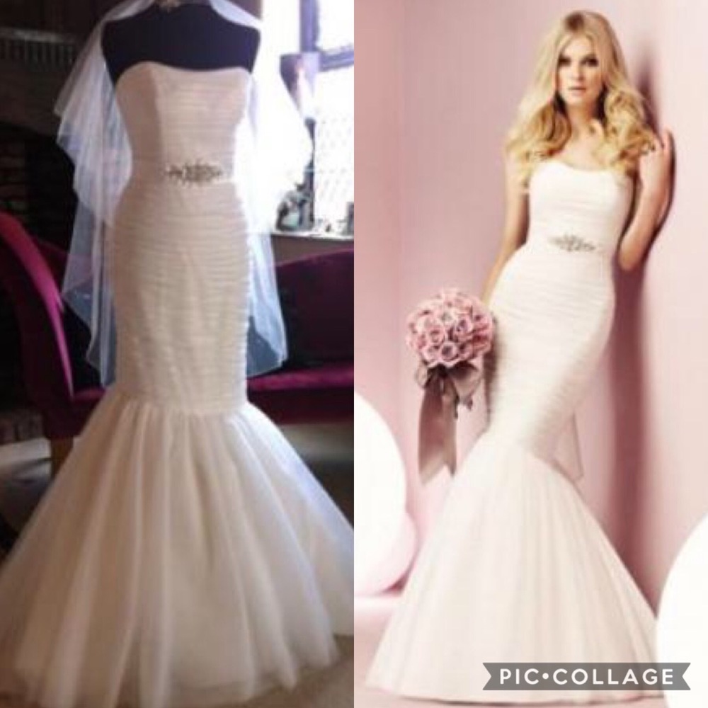 Never worn never altered wedding dress
